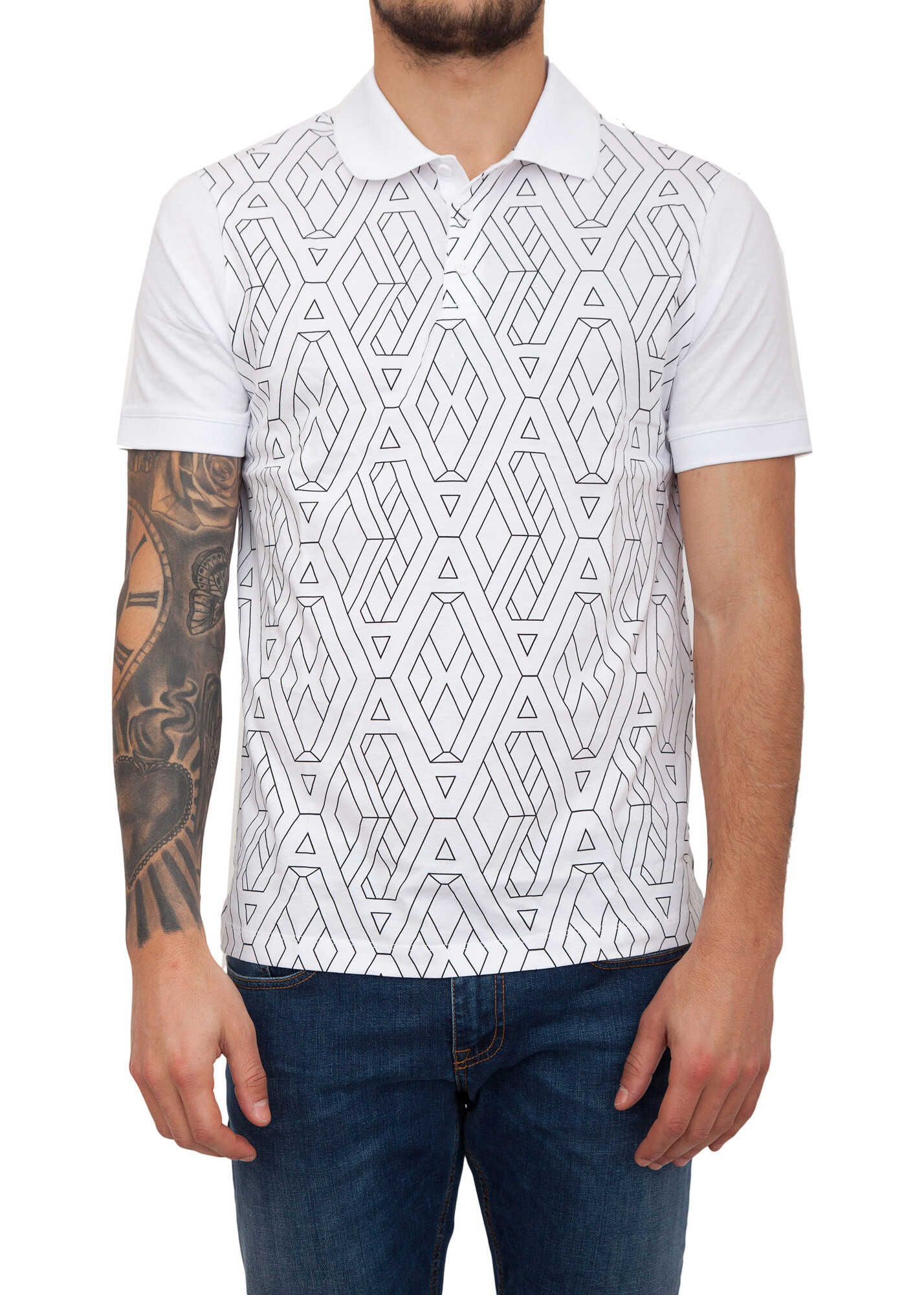 Tricou Armani Exchange DAF82611 WHITE