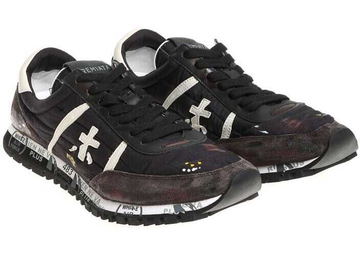 Premiata Black And Brown Sean Sneakers Black