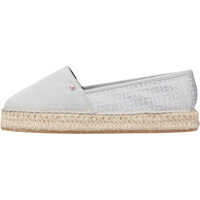 Tenisi & Adidasi Th Pattern Espadrille Slip On In Silver Femei