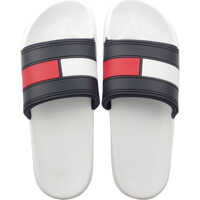 Slapi Flag Pool Slide In White Navy Red Barbati