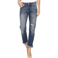 Blugi Brenda Boyfriend in Mid Blue Ripped 90s* Femei