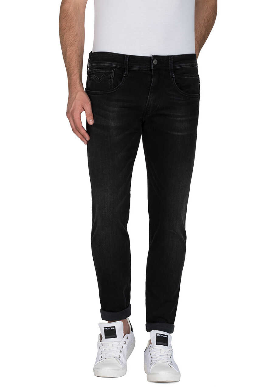 Blug Replay Men's Black Slim Fit Jeans* N/A