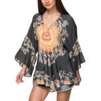 Bluze Sunset Dreams Women's Black Tunic Femei