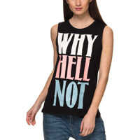 Bluze Singlet Cidelan Women's Black Top Femei