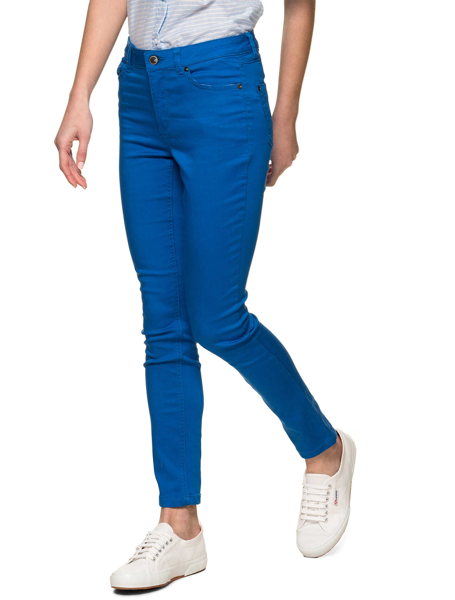 Blug sh by Silvian Heach Guaruja Women's Blue Jeans Blue Digit
