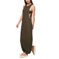 Rochii Molzivar Women's Khaki Maxi Dress Femei