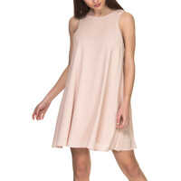 Rochii Women's Dusty Pink Dress Femei