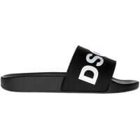 Slapi Black Dune Dsquared Slides Barbati