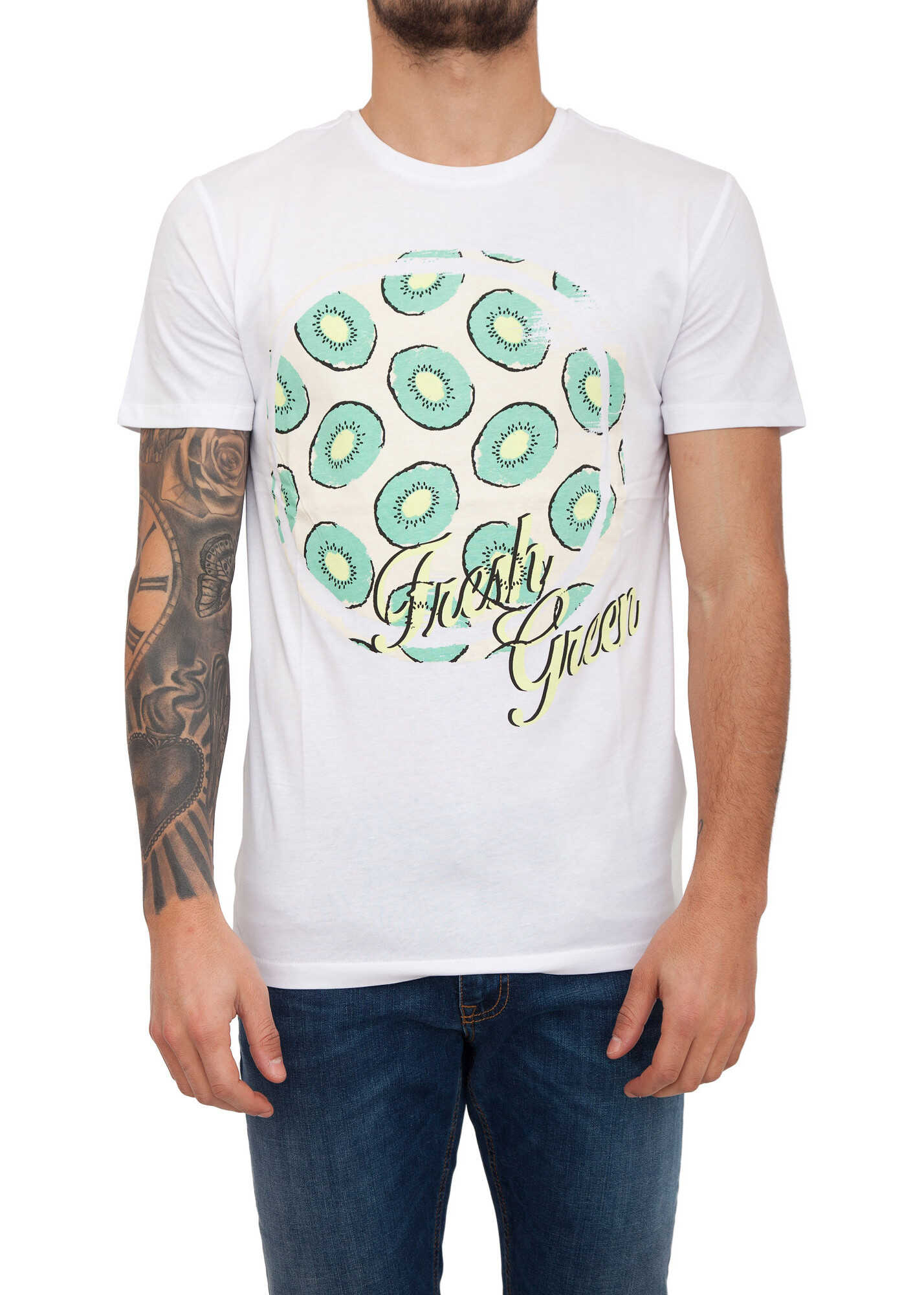 Tricou Antony Morato D91B30ED WHITE