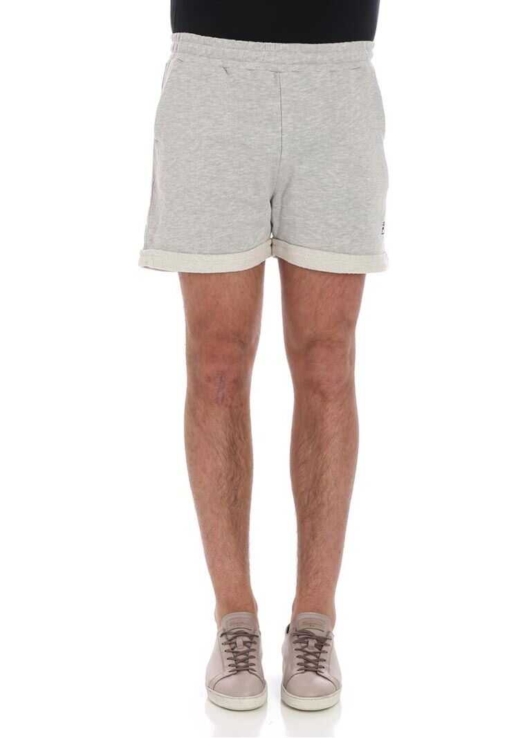 Pantalon Fila Gray Bermuda With Logo Gray