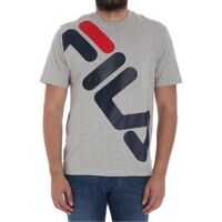 Tricouri Fila Gray Melange Graphic T-Shirt
