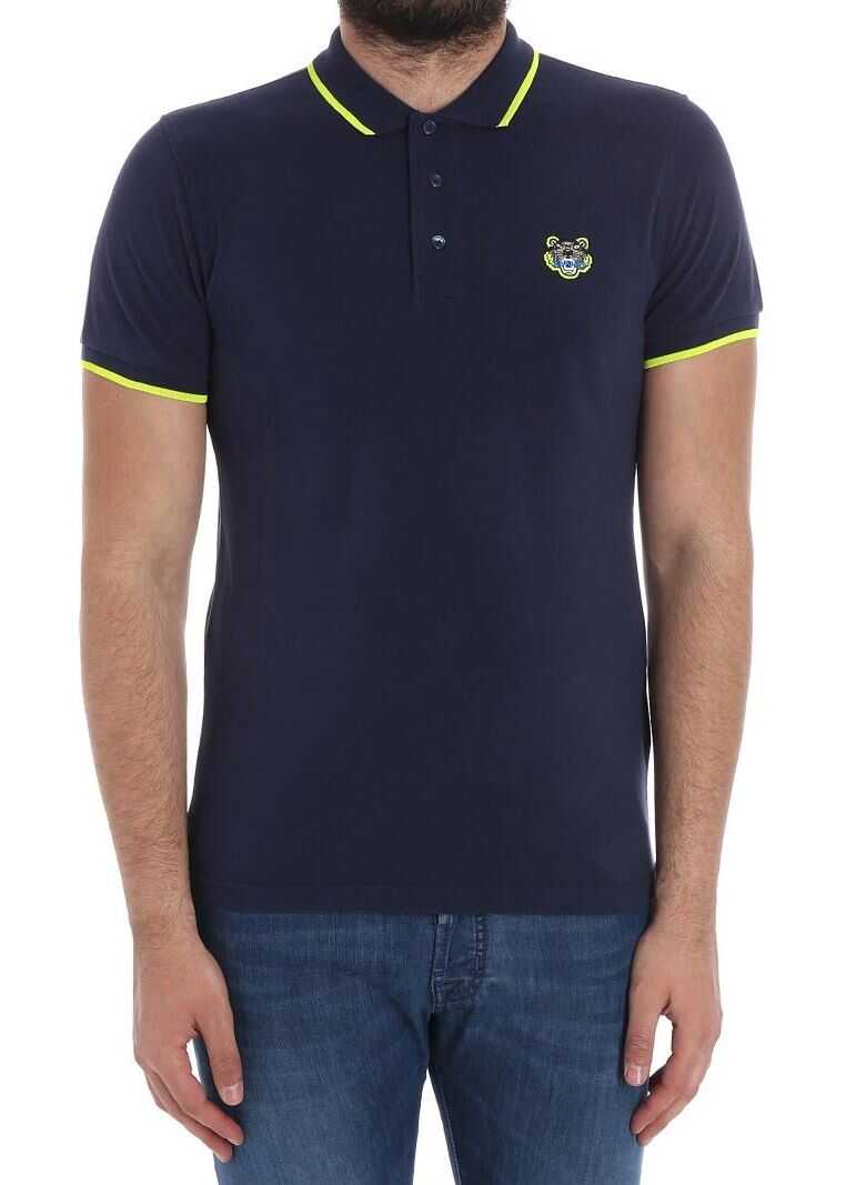 Tricou Kenzo Blue Tiger Polo Blue