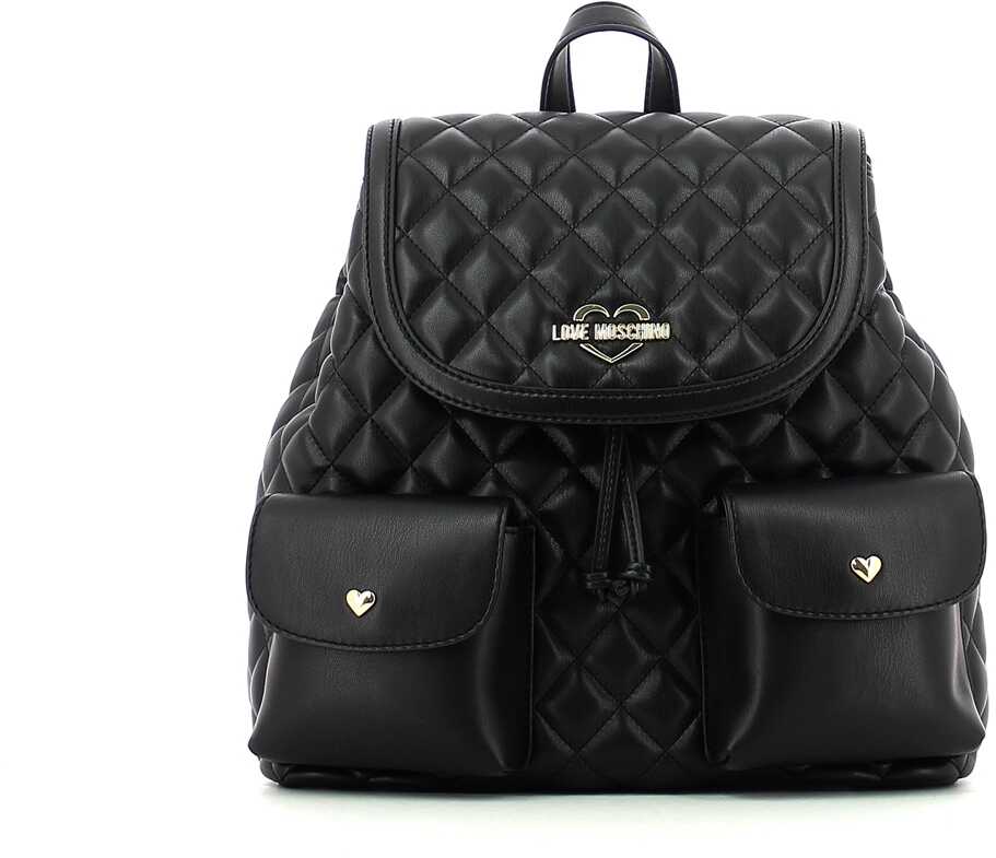 Rucsac LOVE Moschino 5E7D862892 NERO/ORO