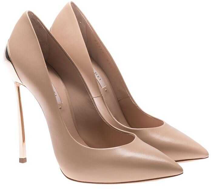 Casadei Beige Pointy Pumps Beige