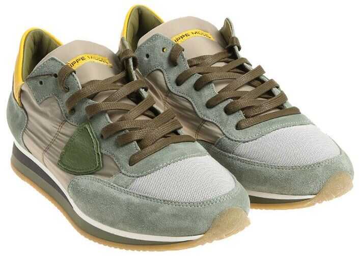 Tenis Philippe Model Green Tropez L Sneakers Green