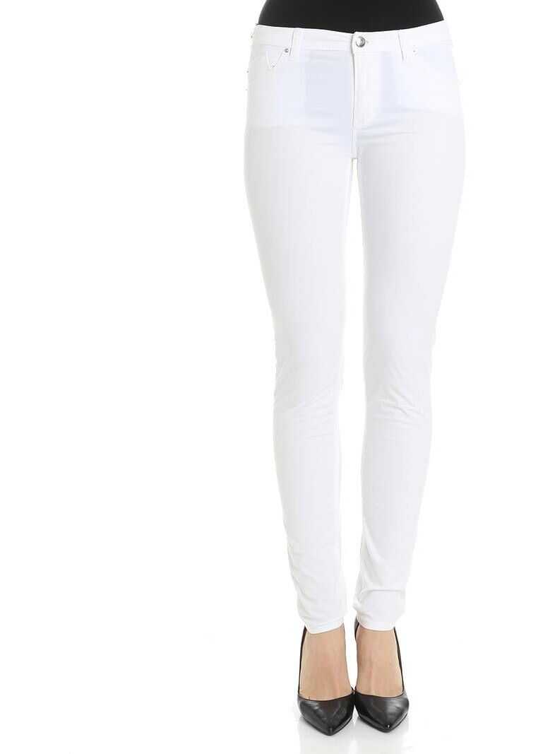 Blug Emporio Armani White 5-Pocket Jeans White