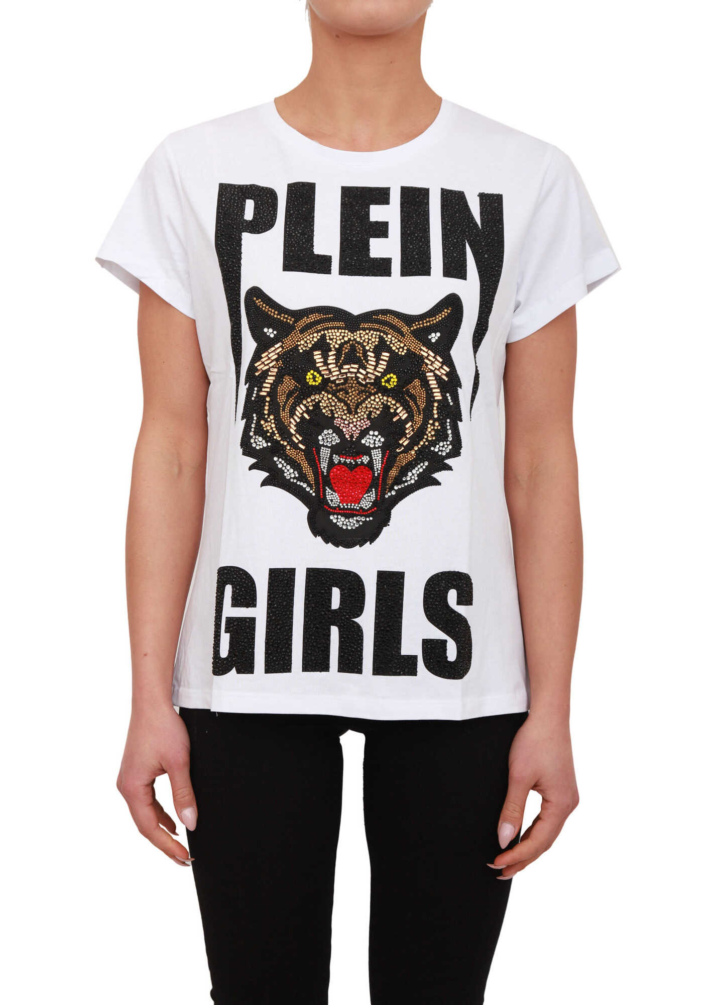 Tricou Philipp Plein BDF282FA WHITE