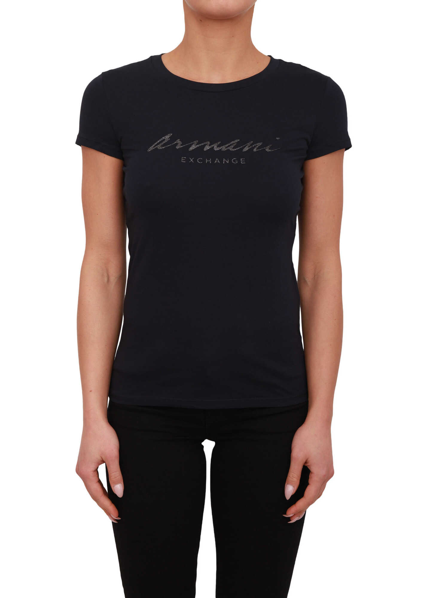Tricou Armani Exchange AC4A1B44 BLUE