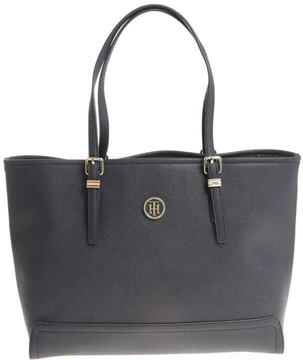 Geanta femei Tommy Hilfiger Dark Blue Tote Honey Bag Blue