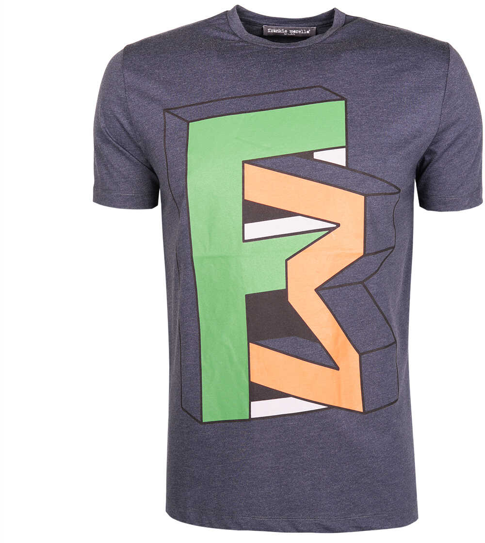 Tricou Frankie Morello T-shirt Niebieski