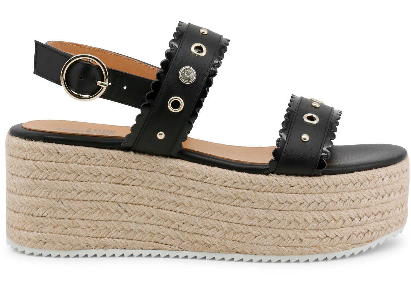 Sandala LOVE Moschino Ja16067I15Ia Black