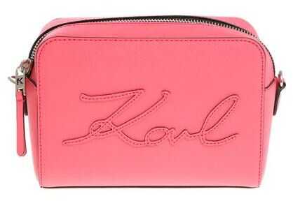 Geanta femei Karl Lagerfeld Pink Shoulder Bag Pink