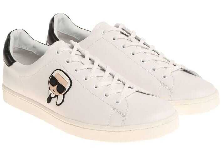 Karl Lagerfeld White Karl Ikonik Sneakers White