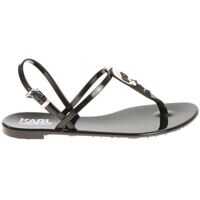 Sandale Black Karl Ikonic Thong Sandals Femei