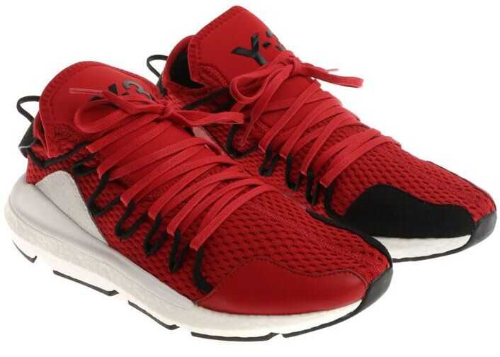 Y-3 Red Kusari Sneakers Red