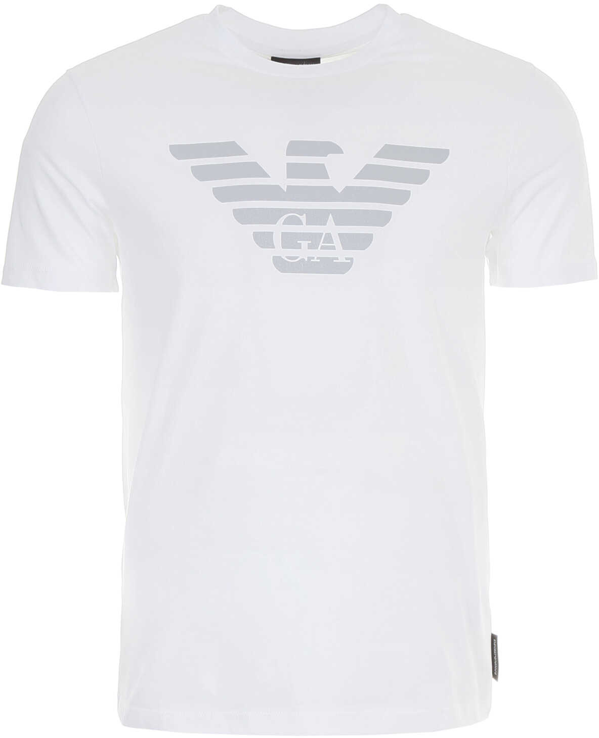 Tricou Emporio Armani Logo Print T-Shirt NERO