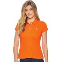 Tricouri Polo Solid Pique Polo Shirt Femei