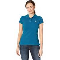 Sandale Solid Pique Polo Shirt Femei