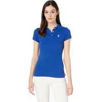 Sandale Solid Pique Polo Shirt Femei