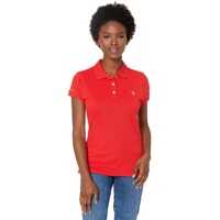 Tricouri Polo Solid Pique Polo Shirt Femei