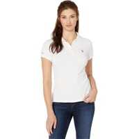 Tricouri Polo Solid Pique Polo Shirt Femei