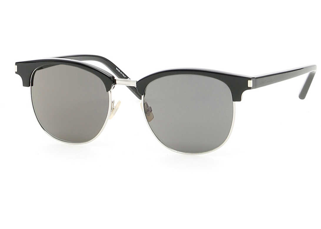 Ochelari Saint Laurent Classic Sl 108 Sunglasses SHNY BLACK SMOKE