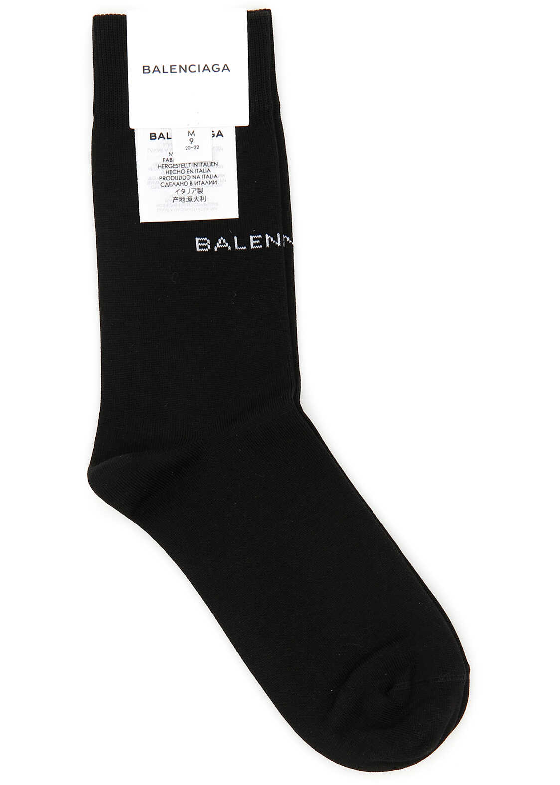 Soseta Balenciaga Unisex Socks BLACK WHITE