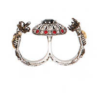 Inele Alexander McQueen Skeleton Double Ring