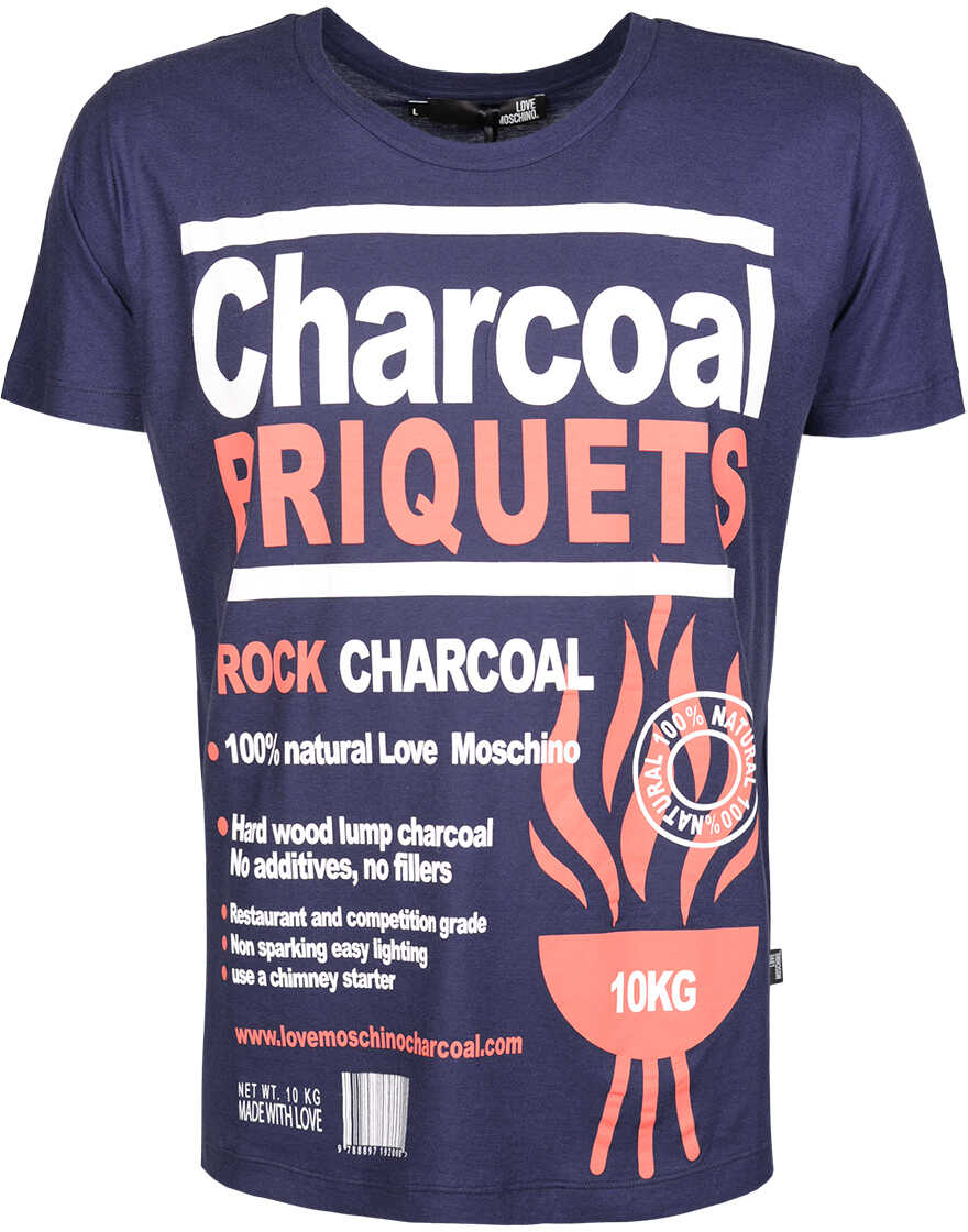 Tricou LOVE Moschino T-shirt Granatowy