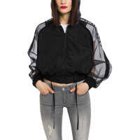 Geci Ferras Women's Black Bomber Femei