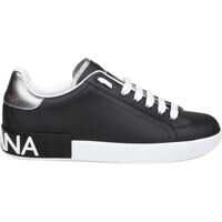 Sneakers Portofino Black D&G Sneakers Barbati