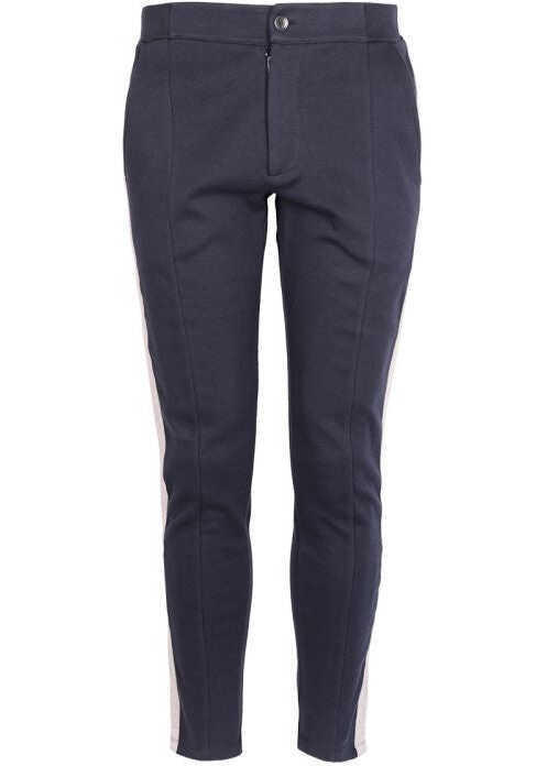 Pantaloni casual Paolo Pecora B021 Granatowy Barbati (BM 5782254) 2