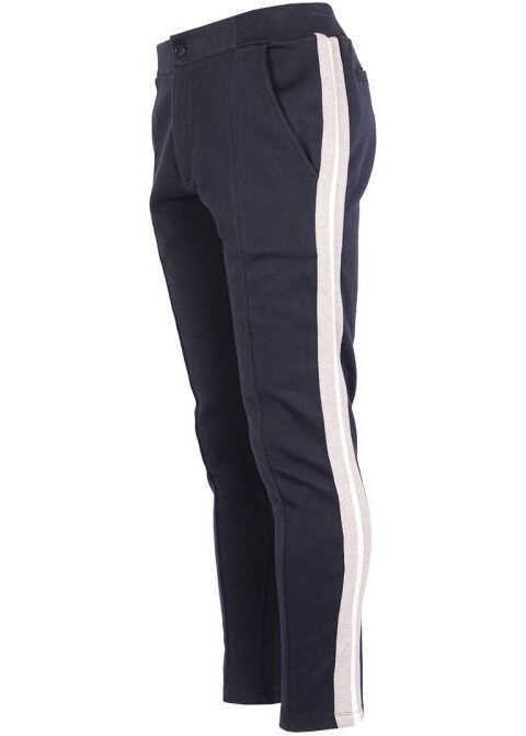 Pantaloni casual Paolo Pecora B021 Granatowy Barbati (BM 5782254) 3