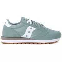 Tenisi & Adidasi Jazz Green And White Suede And Nylon Sneaker Barbati
