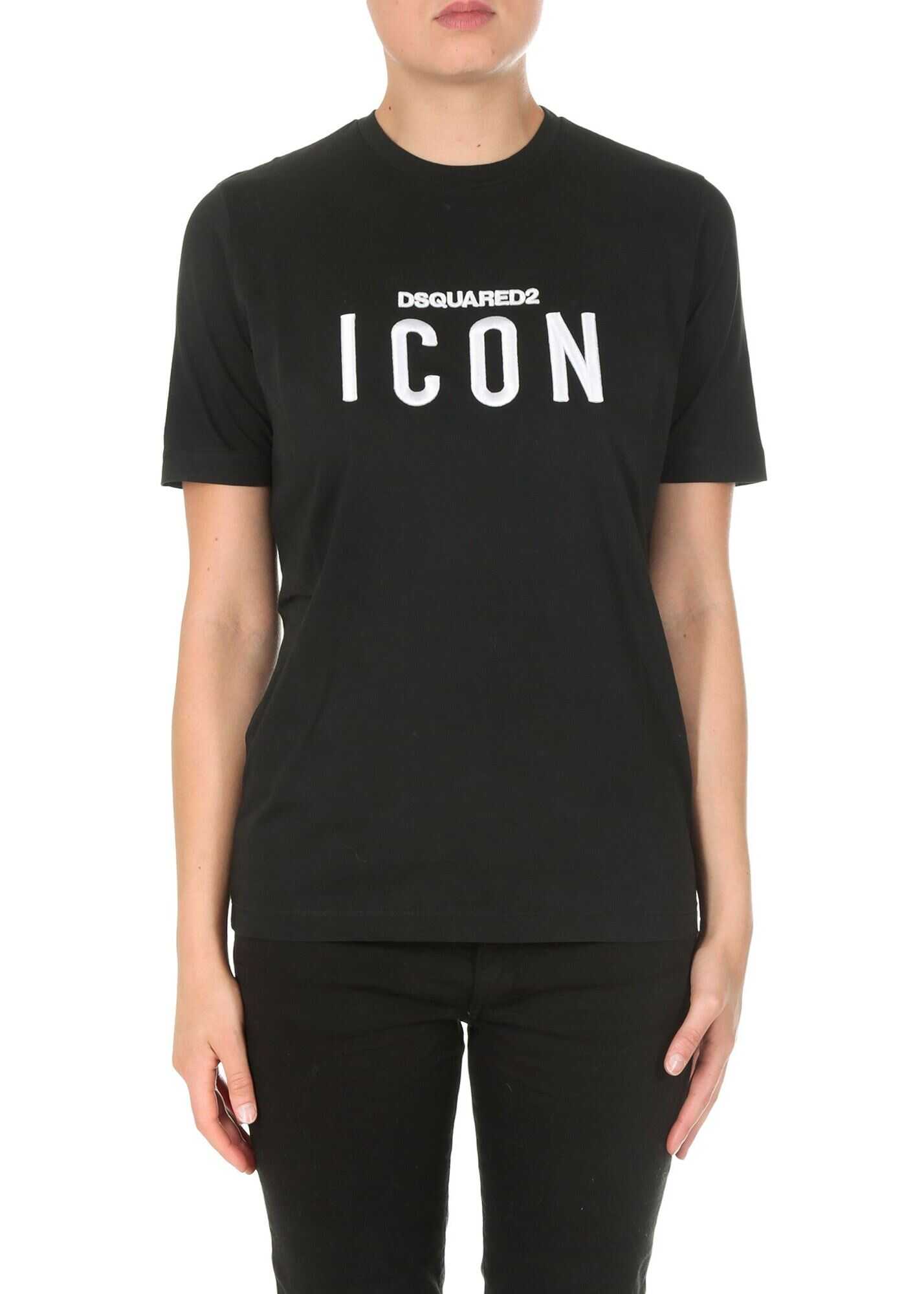 Tricou DSQUARED2 Black Icon T-Shirt Black