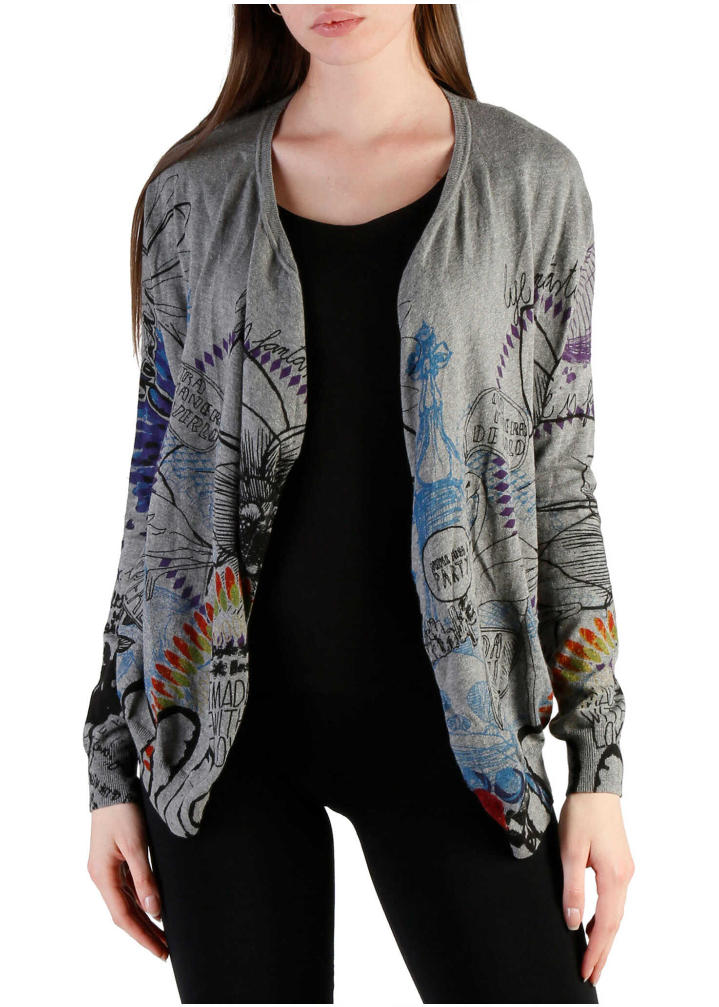 Pulover Desigual 49J2136 Grey