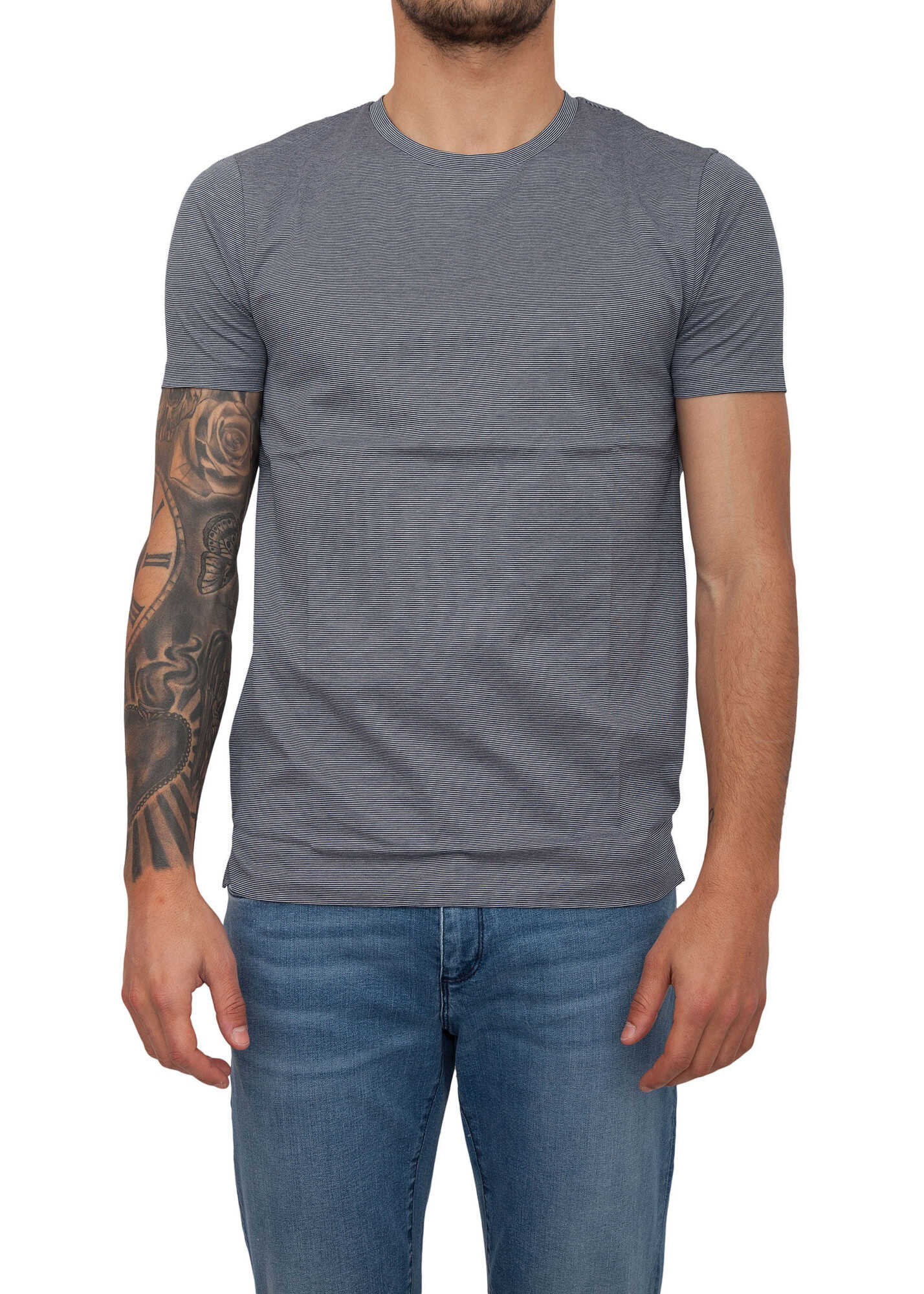 Tricou BOSS Hugo Boss AB160CA8 BLUE