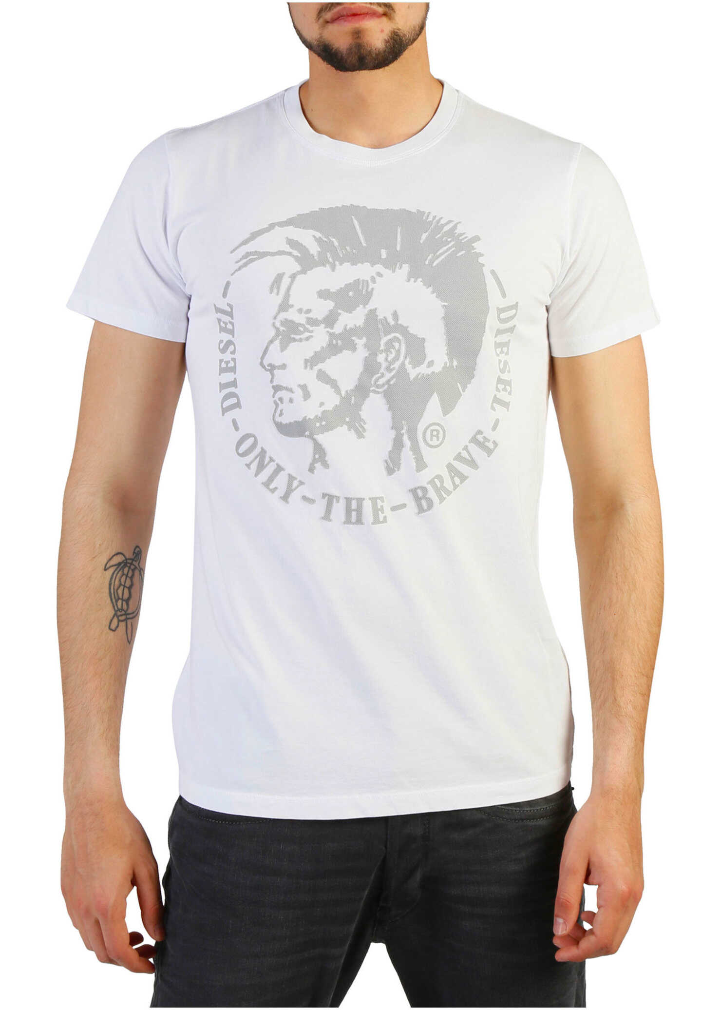 Tricou Diesel T-Diego-Fo_00Sqxc_0091B White