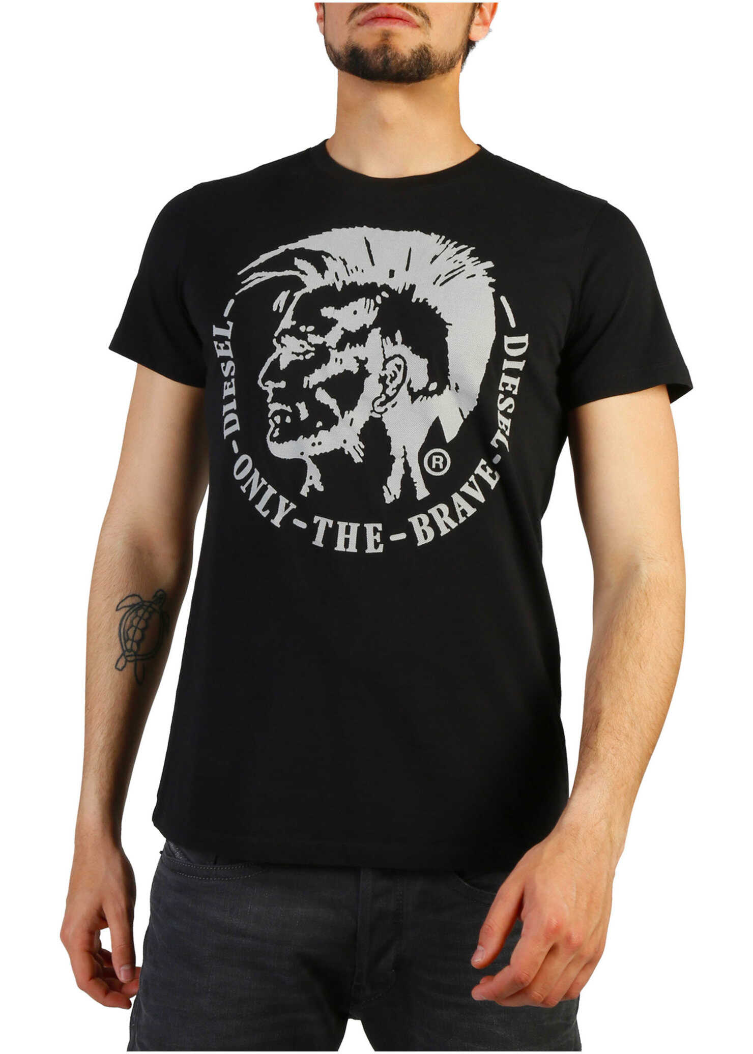 Tricou Diesel T-Diego-Fo_00Sqxc_0091B Black
