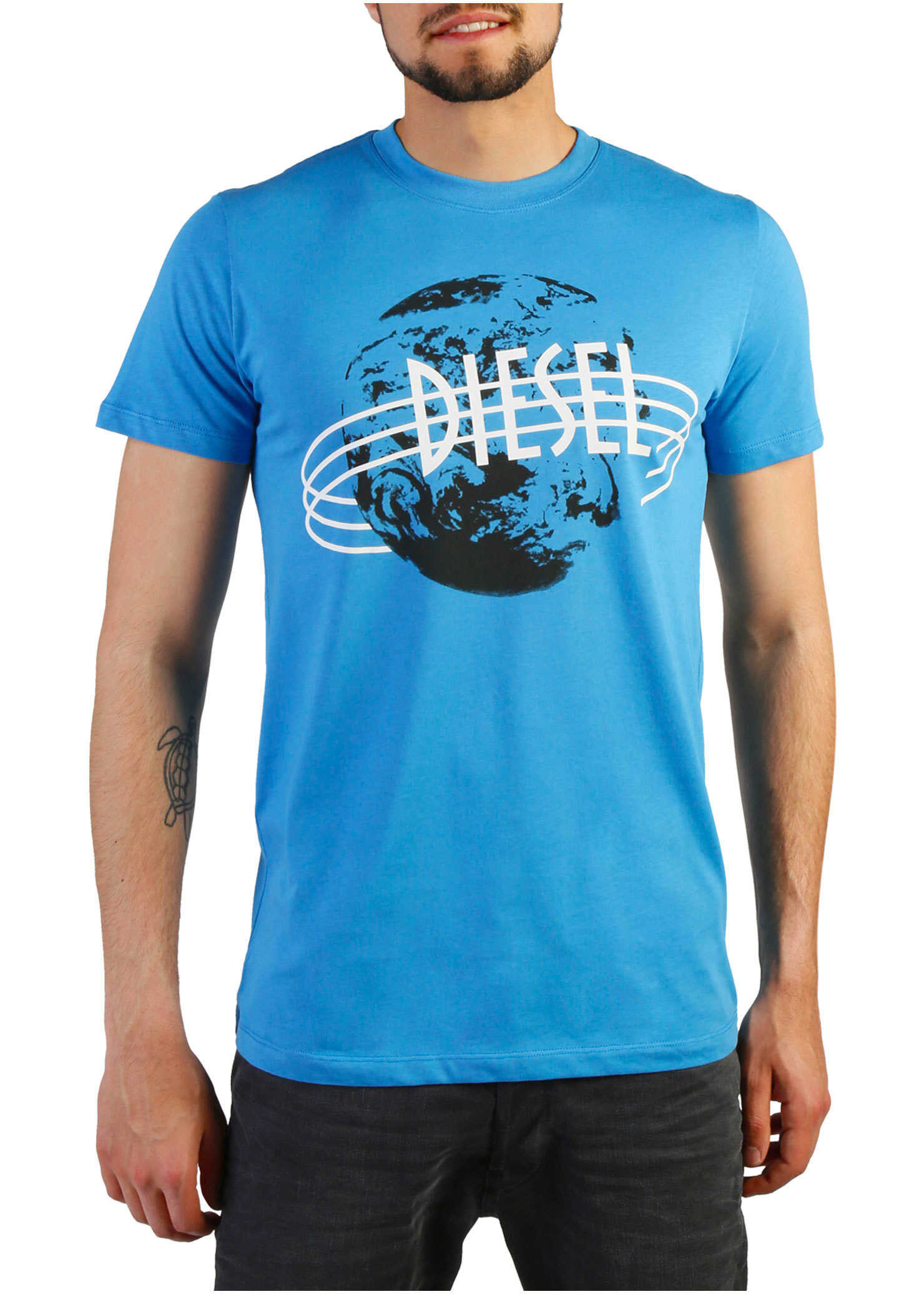 Tricou Diesel T-Diego-Nc_00Svr6_0091B Blue